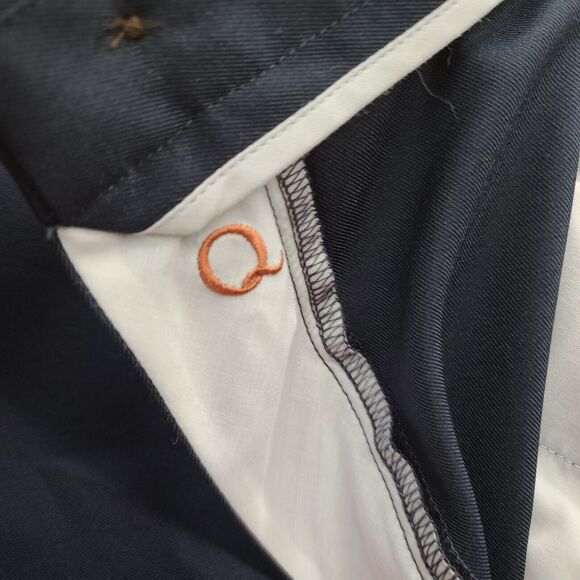 Haggar Mens Shorts Blue Size 38 Polyester Button Zip Close Pockets - Picture 5 of 12